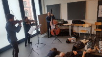 Besøg fra symfoniorkesteret